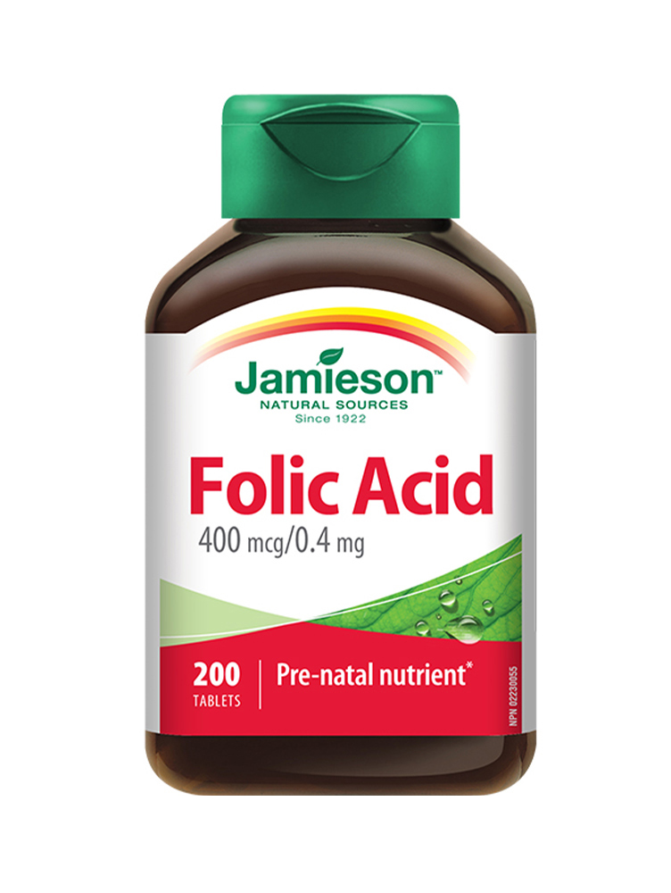 Folna kiselina 400 mcg Jamieson 200 tableta