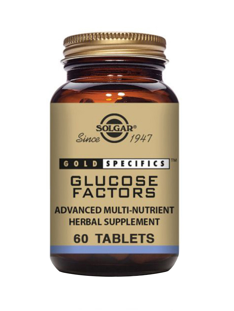 Glucose Factors Solgar 60 tableta