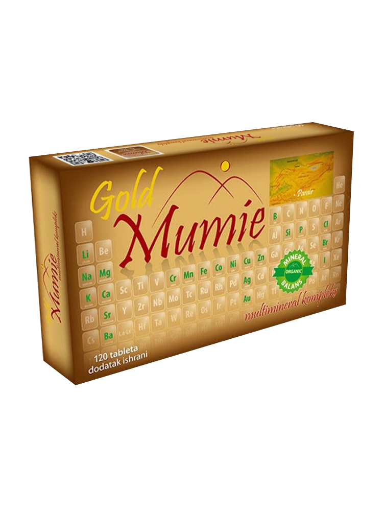 Gold Mumie multimineral kompleks Biovit 120 tableta