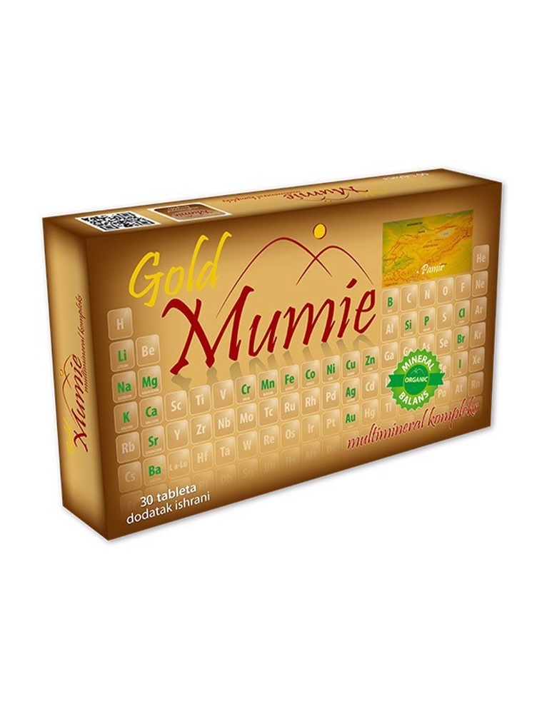 Gold Mumie multimineral kompleks Biovit 30 tableta