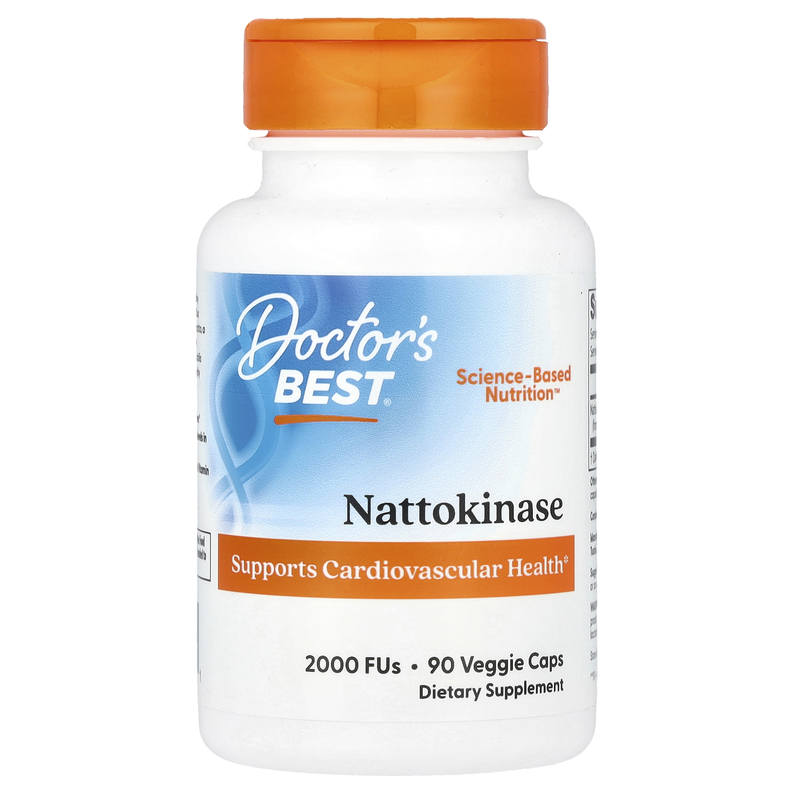 Doctor's Best Natokinaza 2000 FU, 90 kapsula