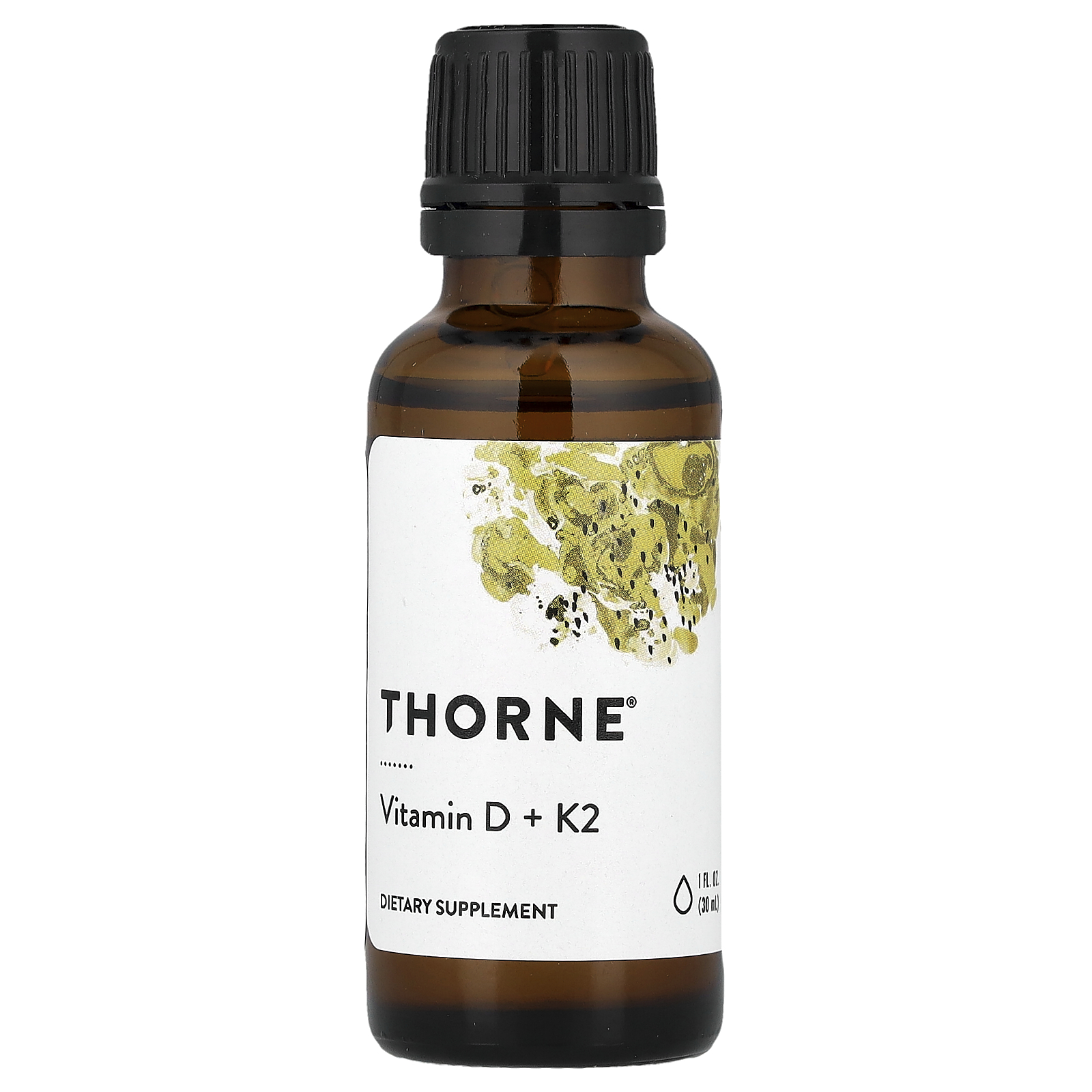 Thorne Vitamin D + K2 kapi, 30 ml