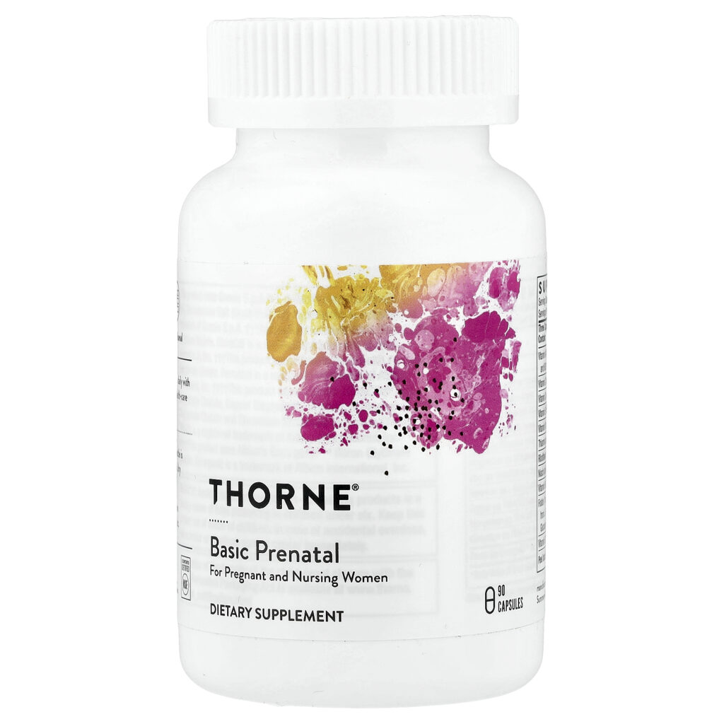 Thorne Basic Prenatal, 90 kapsula