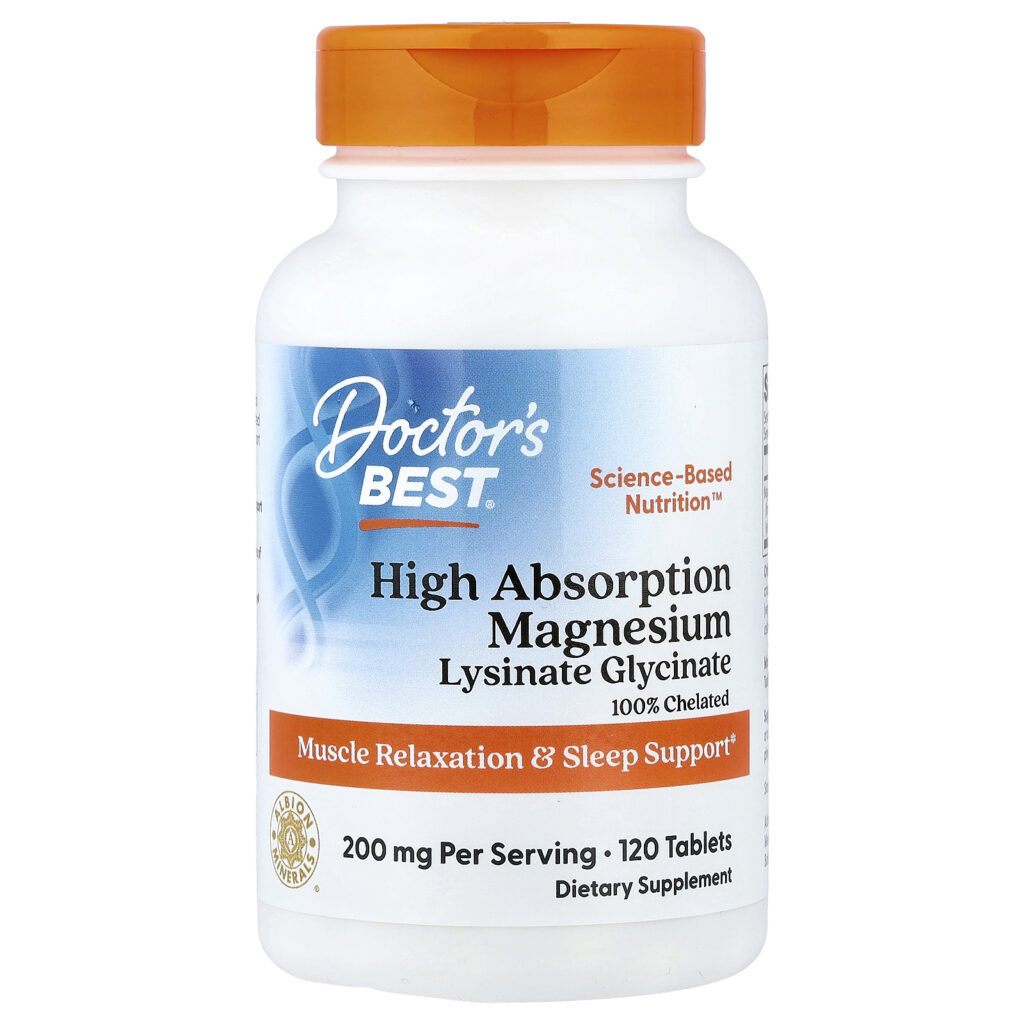 Doctor's Best Magnezijum lizinat glicinat (Albion TRAACS), 120 tableta (100 mg)