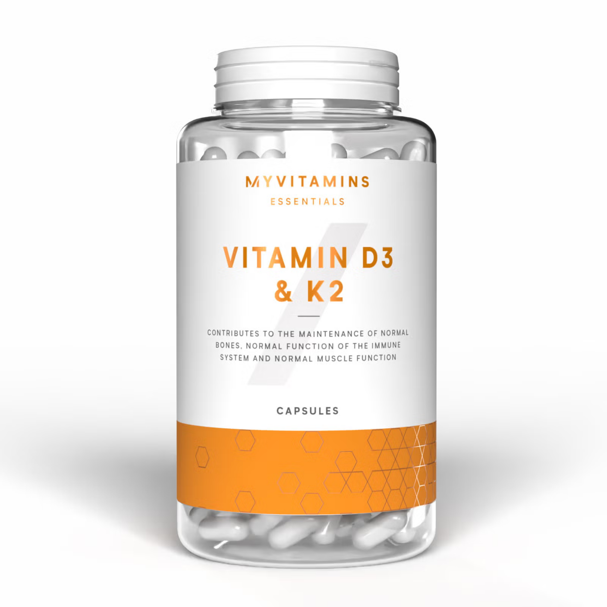 Myprotein Vitamin D3 i K2, 30 kapsula