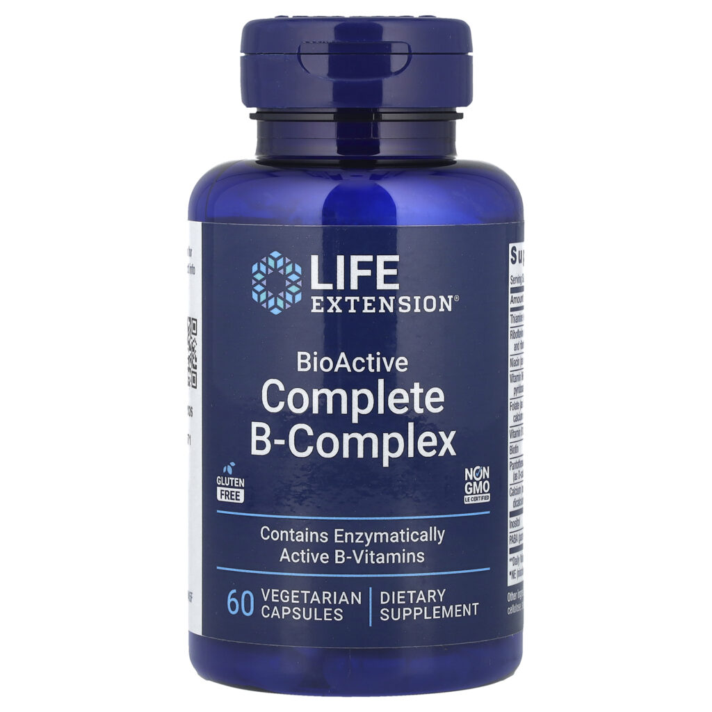 Life Extension BioActive Complete B-kompleks, 60 kapsula