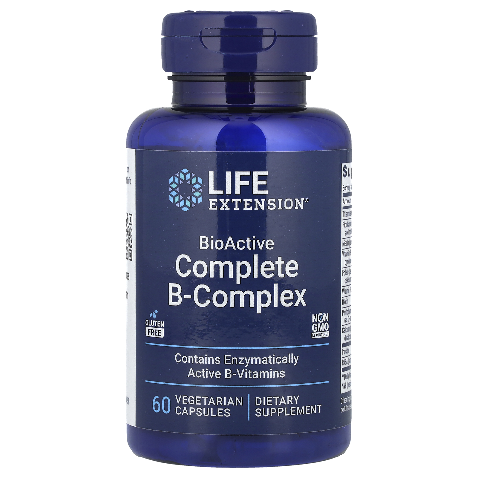 Life Extension BioActive Complete B-kompleks, 60 kapsula