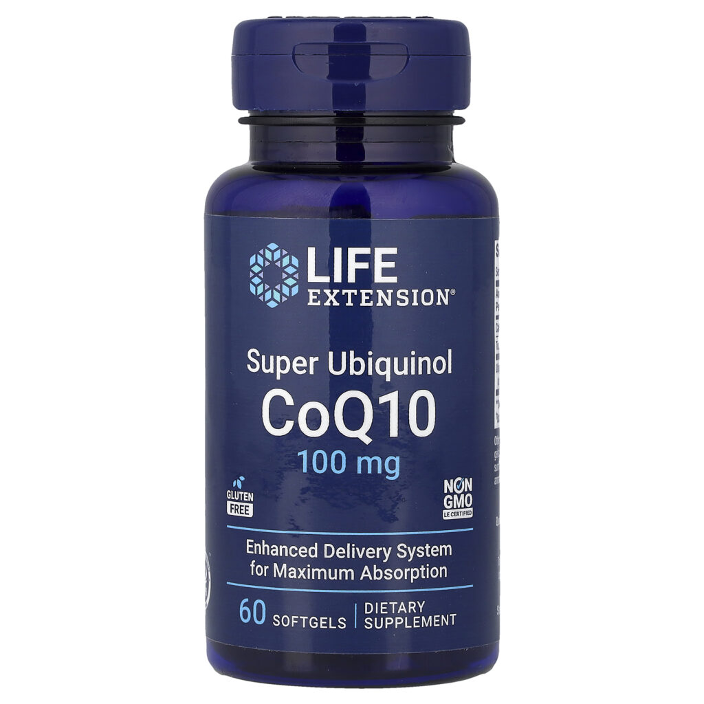 Life Extension Super Ubiquinol CoQ10 100 mg, 60 mekih kapsula
