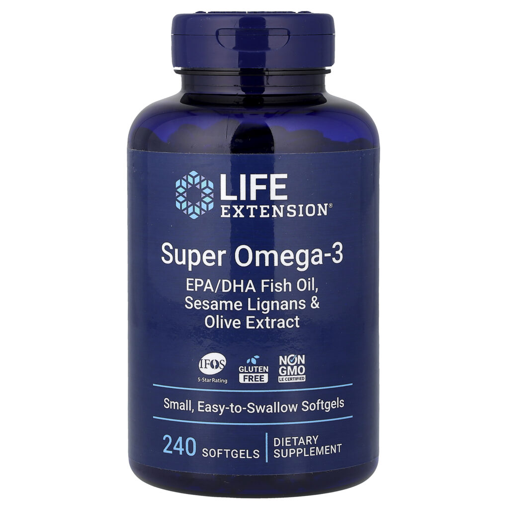 Life Extension Super Omega-3, 240 mekih kapsula