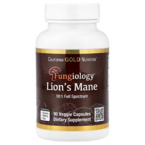 California Gold Nutrition Organski Lion's Mane, 90 kapsula