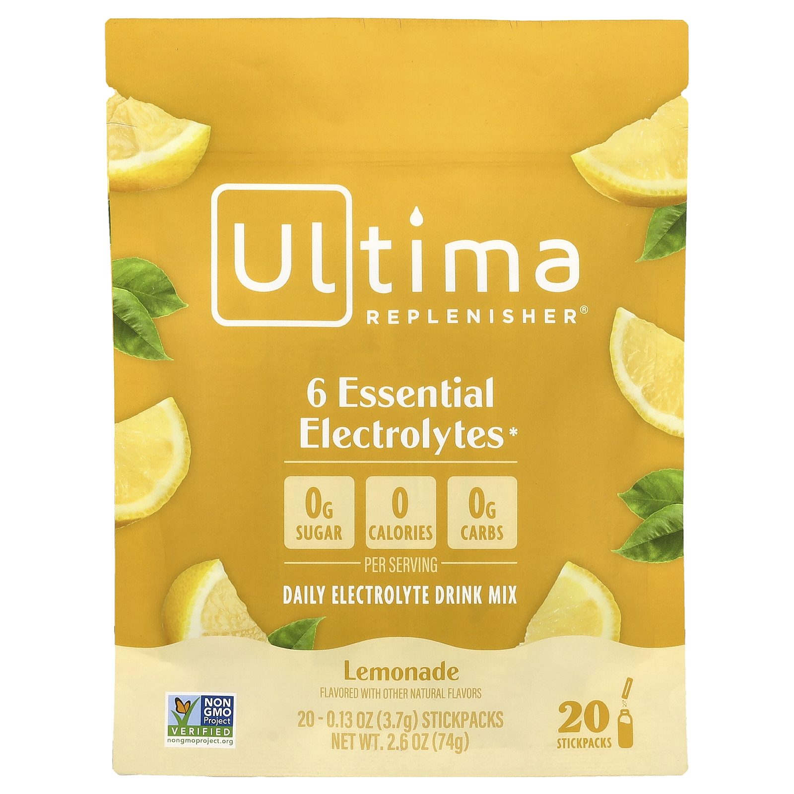 Ultima Replenisher Elektroliti, 6 esencijalnih, 20 kesica