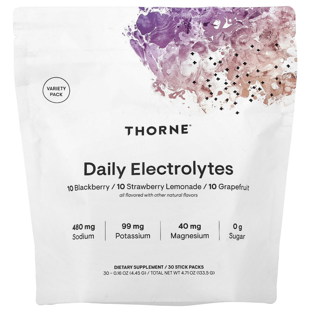 Thorne Daily Electrolytes miks ukusa, 30 kesica