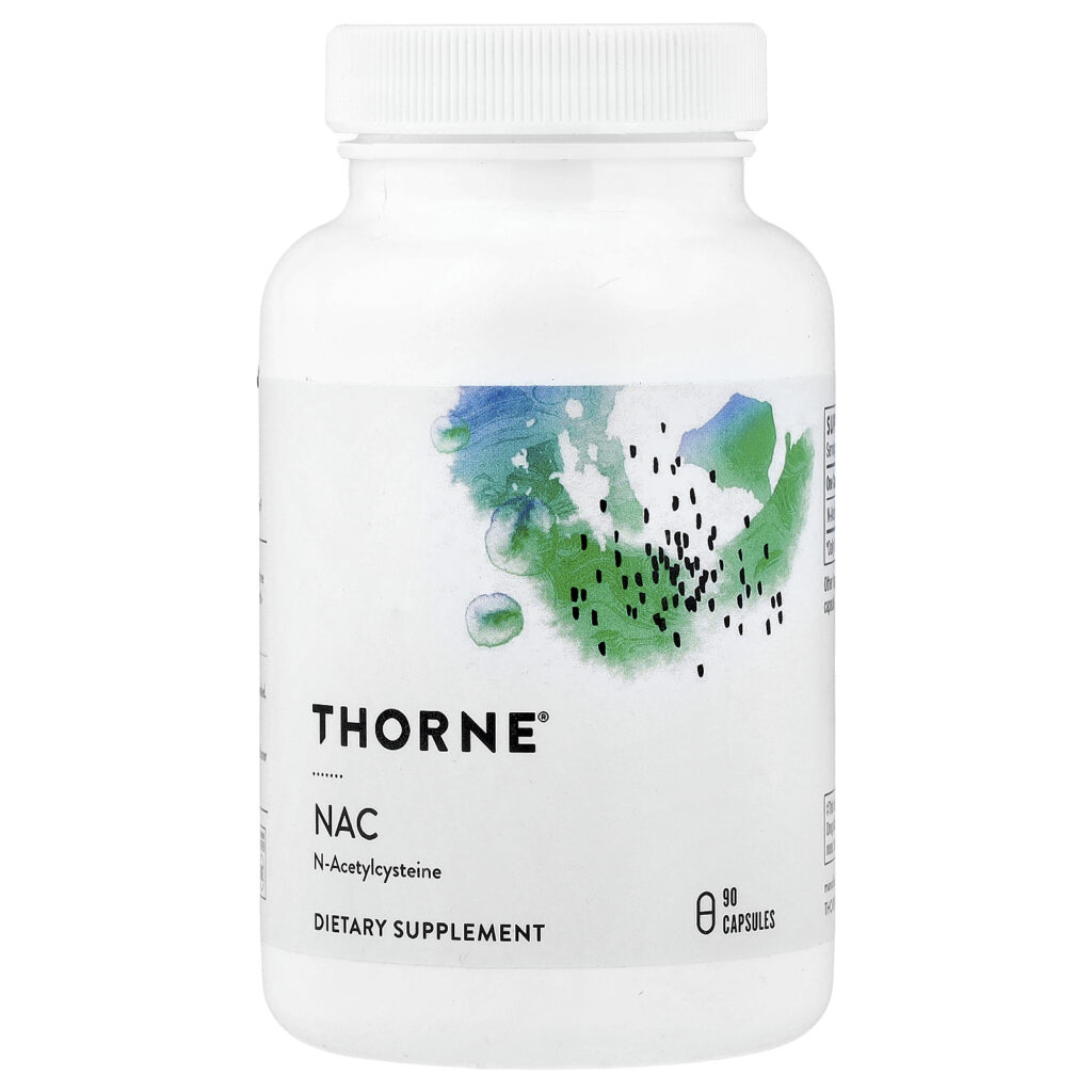 Thorne NAC (N-acetil cistein), 90 kapsula