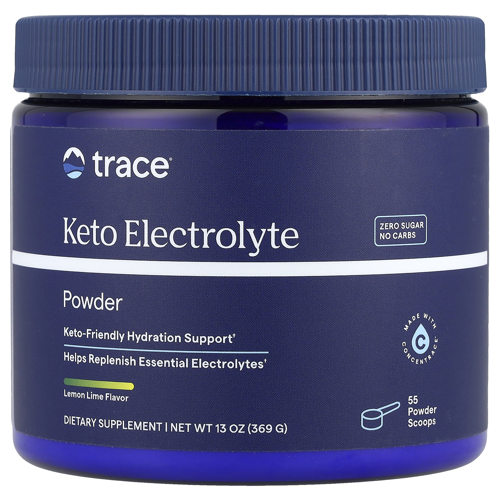Trace Keto elektroliti limun-limeta, 369 g
