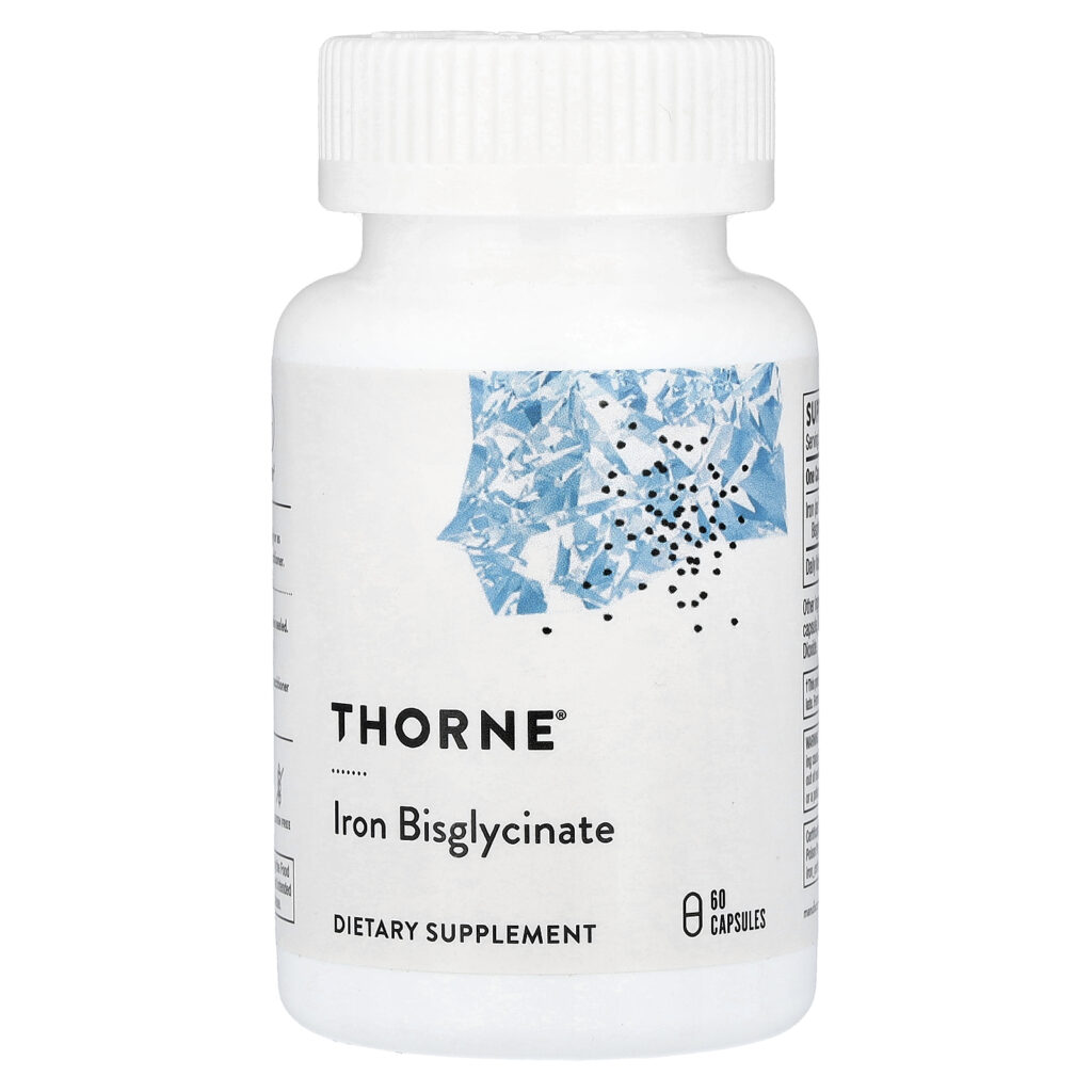 Thorne Gvožđe bisglicinat 25 mg, 60 kapsula