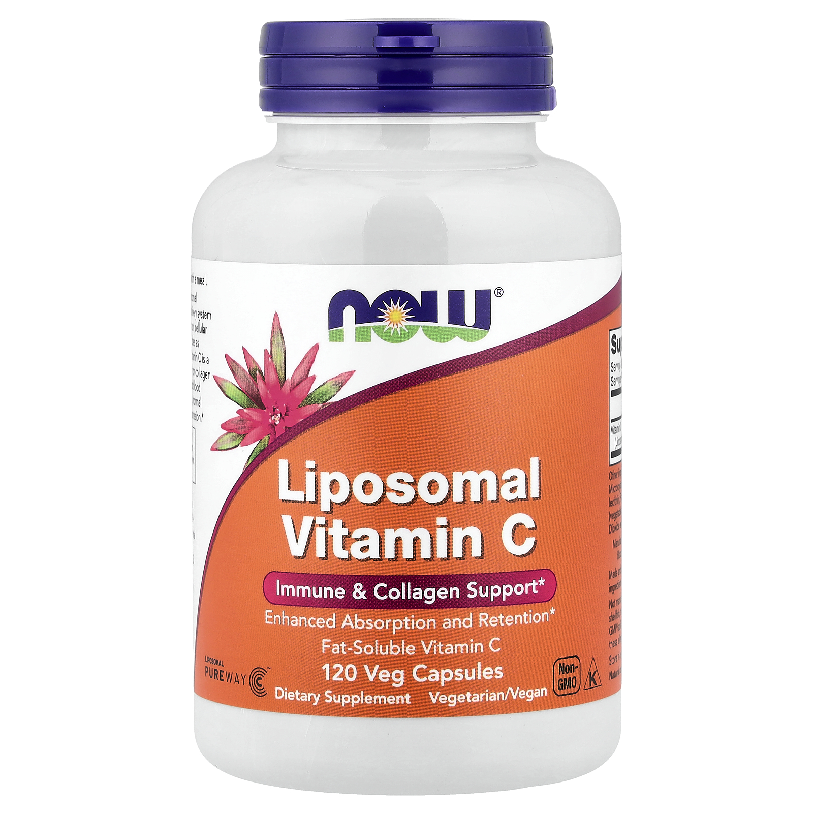 NOW Foods Lipozomalni vitamin C, 120 kapsula