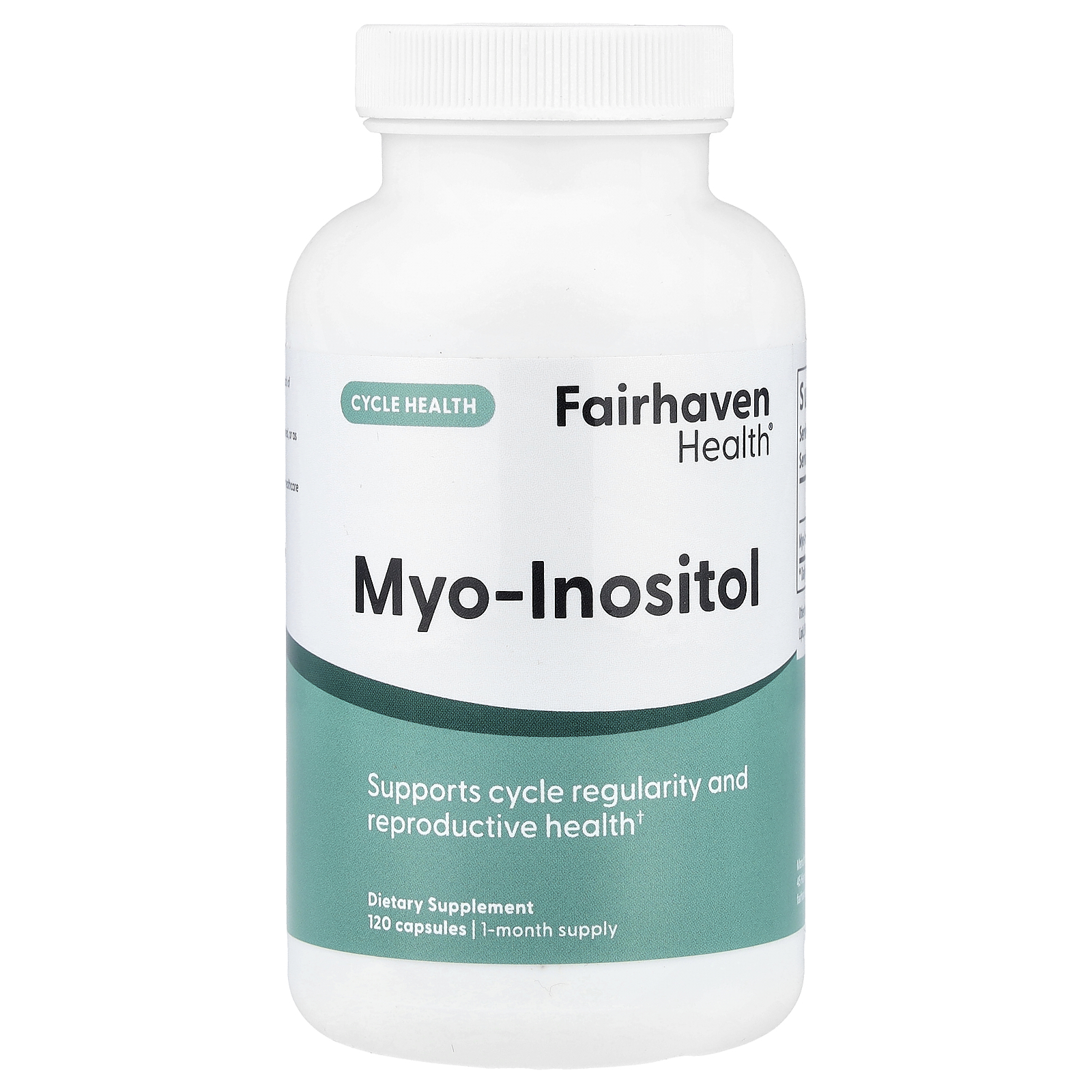 Fairhaven Health Mio-inozitol 500 mg, 120 kapsula