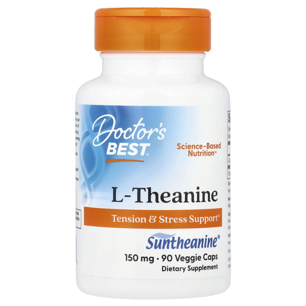 Doctor's Best L-teanin (Suntheanine) 150 mg, 90 kapsula