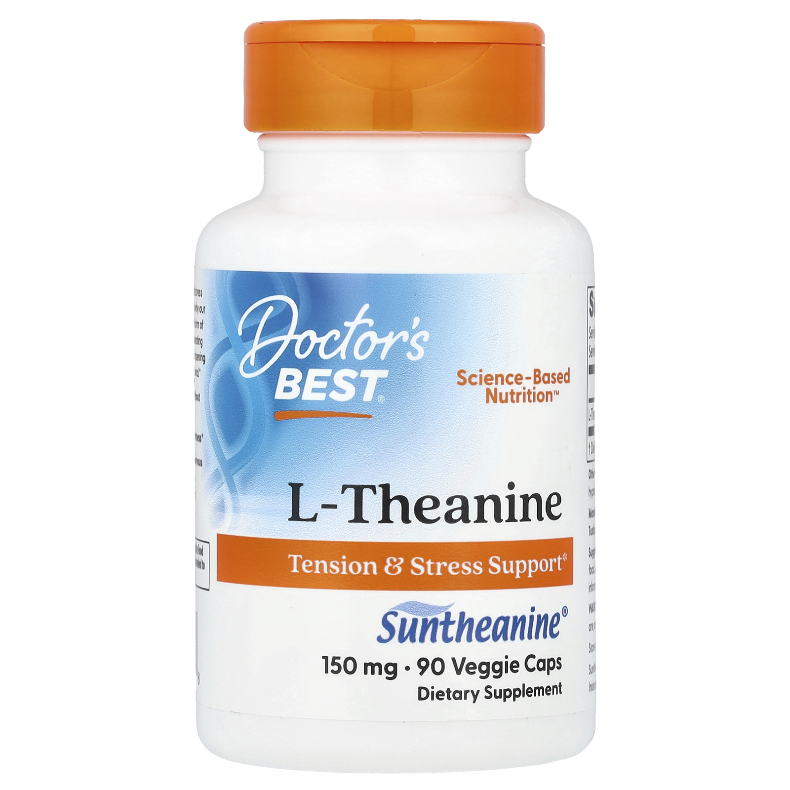 Doctor's Best L-teanin (Suntheanine) 150 mg, 90 kapsula