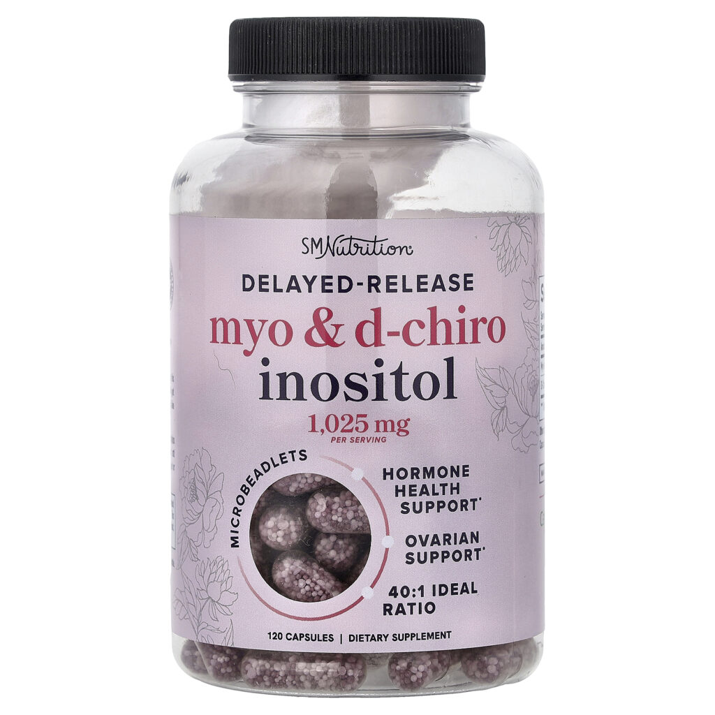 SMNutrition Mio i D-hiro inozitol 40:1, 120 kapsula