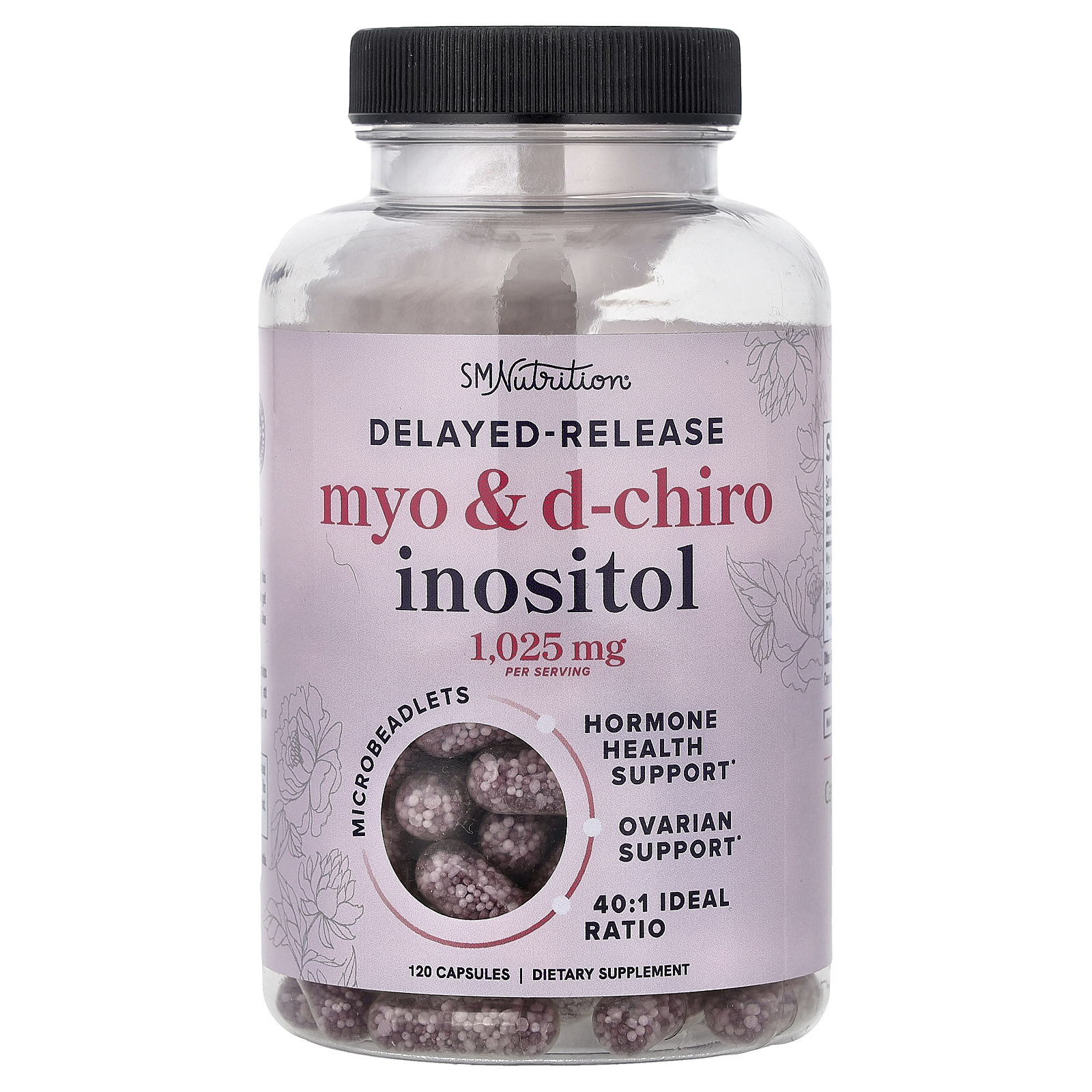 SMNutrition Mio i D-hiro inozitol 40:1, 120 kapsula