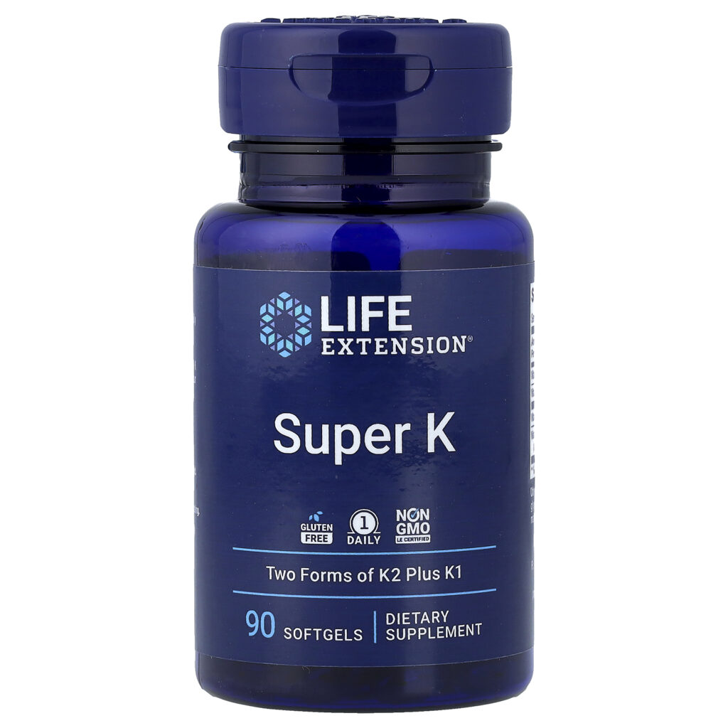 Life Extension Super K (K1, K2 MK-4 i MK-7), 90 mekih kapsula